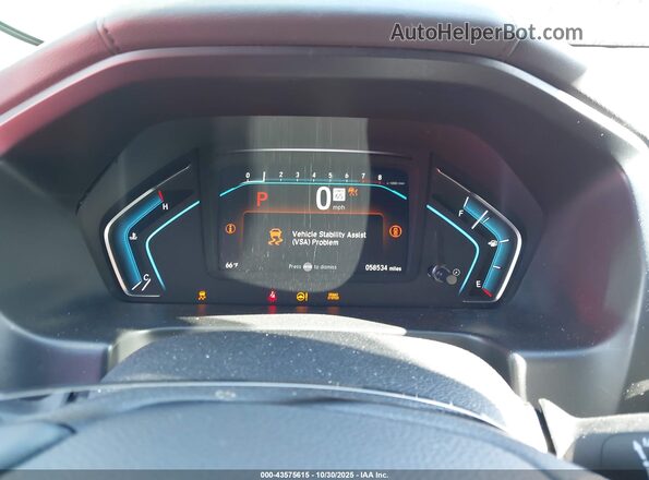 5FNRL6H7XNB051176 2022 HONDA ODYSSEY Серый Вид задних сидений