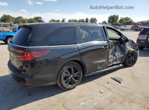 5FNRL6H7XRB060630 2024 HONDA ODYSSEY Black Հետևի աջ