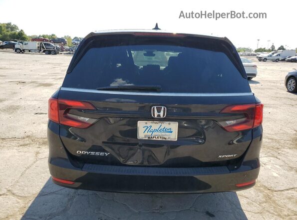 5FNRL6H7XRB060630 2024 HONDA ODYSSEY Black Հետևի տեսք