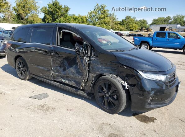 5FNRL6H7XRB060630 2024 HONDA ODYSSEY Black Առջևի աջ