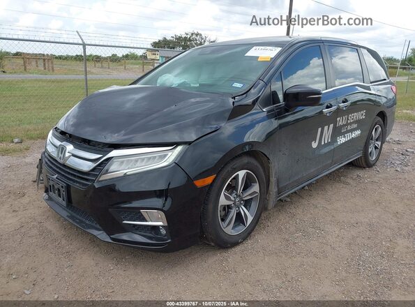 5FNRL6H80LB006804 2020 HONDA ODYSSEY Черный Передняя левая четверть