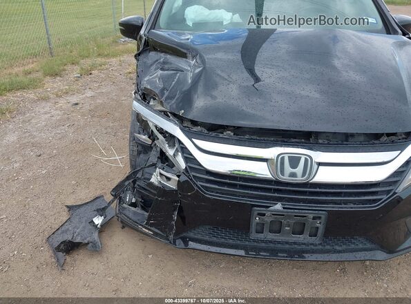 5FNRL6H80LB006804 2020 HONDA ODYSSEY Черный Вид спереди