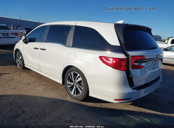 5FNRL6H80MB012183 2021 HONDA ODYSSEY White Trasero izquierdo