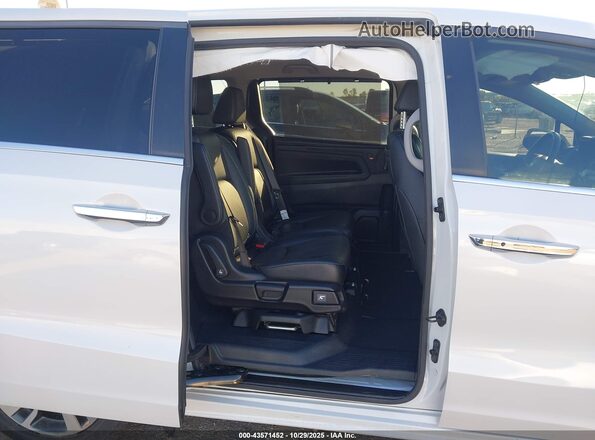 5FNRL6H80MB012183 2021 HONDA ODYSSEY White Vista de la etiqueta del VIN