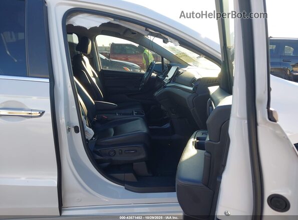 5FNRL6H80MB012183 2021 HONDA ODYSSEY White Vista interior delantera