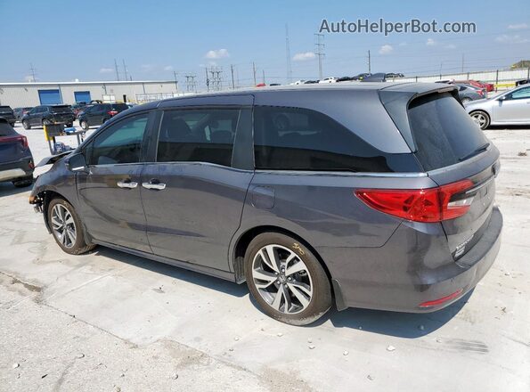 5FNRL6H80RB034191 2024 HONDA ODYSSEY Gray Հետևի ձախ