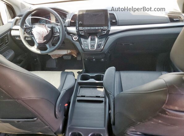 5FNRL6H80RB034191 2024 HONDA ODYSSEY Gray Առջևի վահանակի տեսք