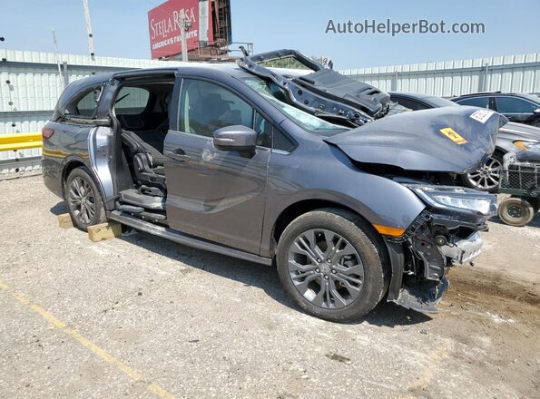5FNRL6H80SB014352 2025 HONDA ODYSSEY Gray 