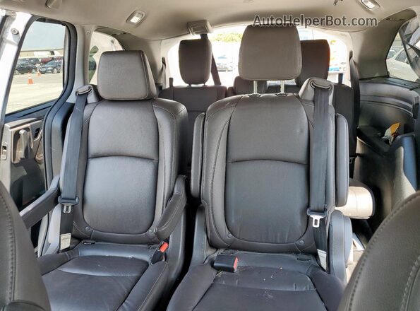 5FNRL6H82MB003761 2021 HONDA ODYSSEY Silver Rear seats view