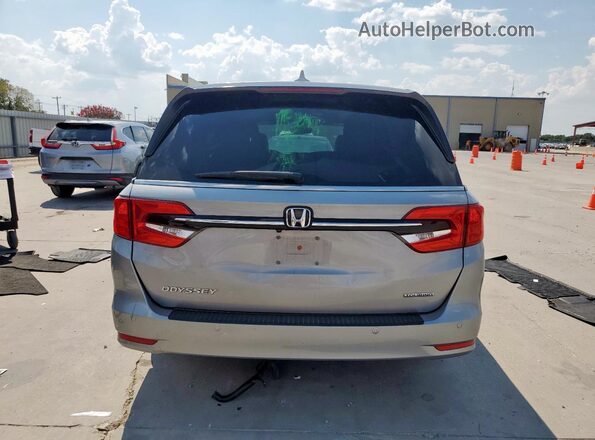 5FNRL6H82MB003761 2021 HONDA ODYSSEY Silver Rear view