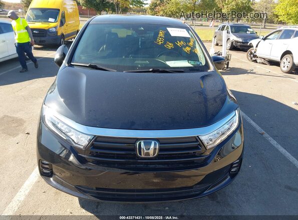 5FNRL6H83PB060524 2023 HONDA ODYSSEY Black Սարքավորումների վահանակի տեսք