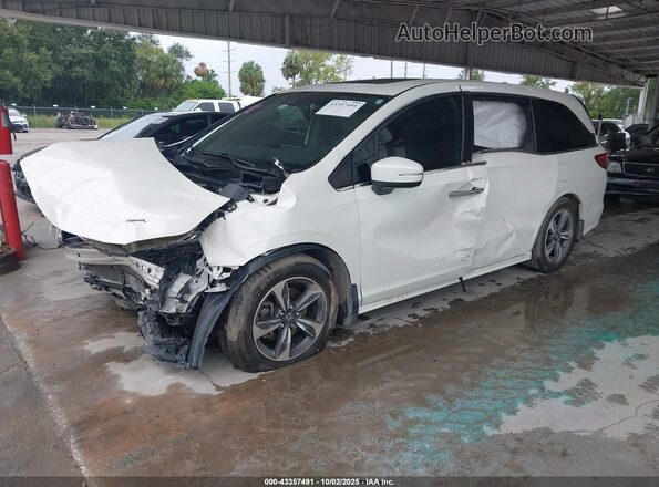 5FNRL6H84KB081875 2019 HONDA ODYSSEY Белый Передняя левая четверть