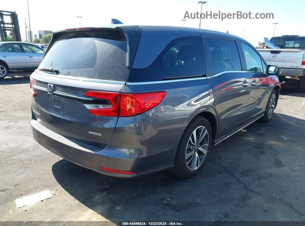 5FNRL6H84PB018606 2023 HONDA ODYSSEY Серый Задняя правая четверть