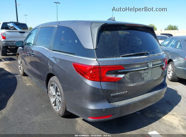 5FNRL6H84PB018606 2023 HONDA ODYSSEY Серый Панорамный вид салона 360°