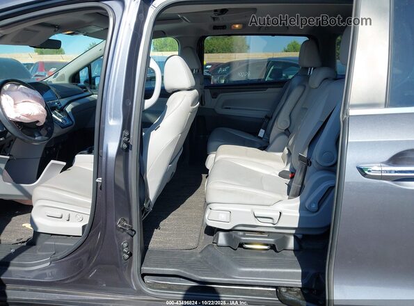 5FNRL6H84PB018606 2023 HONDA ODYSSEY Серый Вид наклейки с VIN-кодом