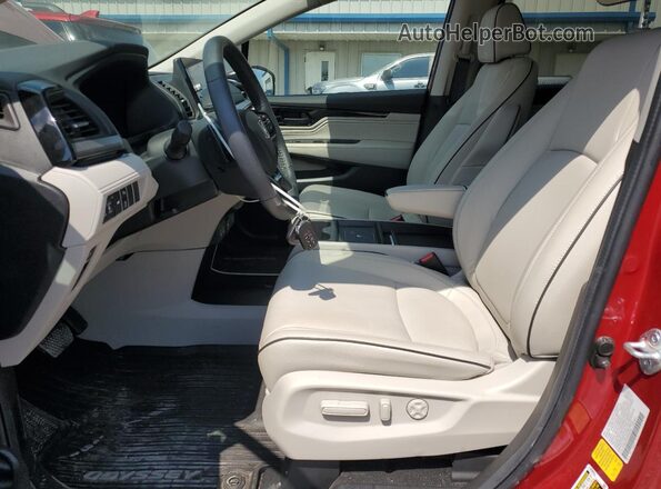 5FNRL6H84SB002849 2025 HONDA ODYSSEY Burgundy Սալոնի դիմացի տեսք