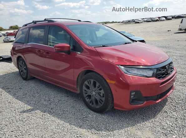 5FNRL6H84SB002849 2025 HONDA ODYSSEY Burgundy Առջևի աջ