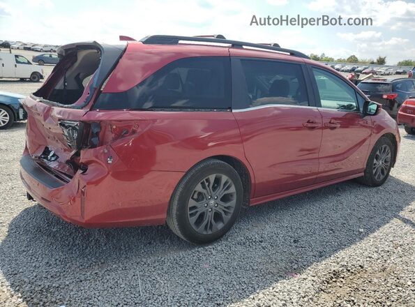 5FNRL6H84SB002849 2025 HONDA ODYSSEY Burgundy Հետևի աջ