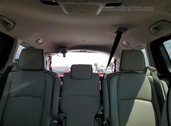 5FNRL6H84SB002849 2025 HONDA ODYSSEY Burgundy Հետևի նստատեղերի տեսք