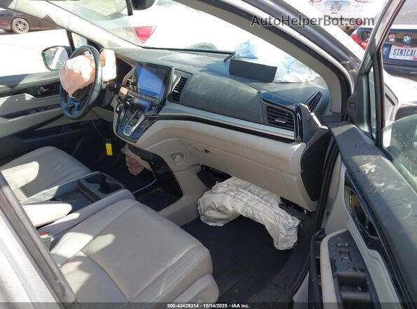 5FNRL6H85MB042750 2021 HONDA ODYSSEY Silver Вид салону спереду