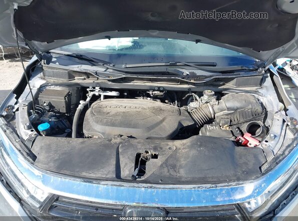 5FNRL6H85MB042750 2021 HONDA ODYSSEY Silver Вид ззаду