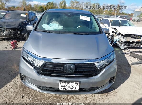 5FNRL6H85MB042750 2021 HONDA ODYSSEY Silver Вид щитка приладів