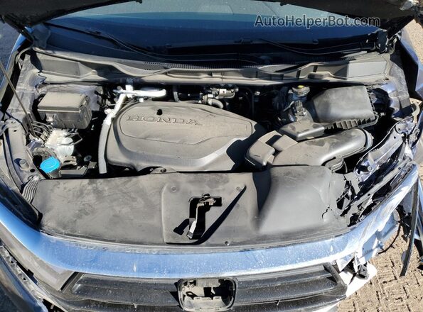 5FNRL6H85RB051391 2024 HONDA ODYSSEY Blue Engine compartment view