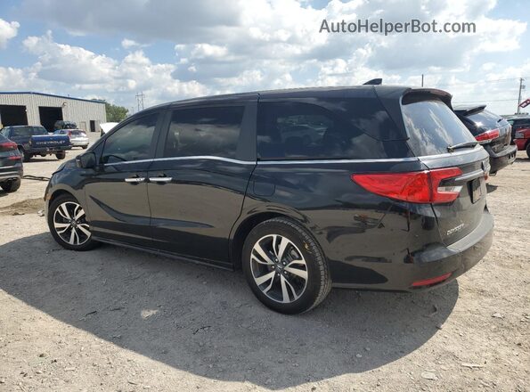 5FNRL6H86NB025117 2022 HONDA ODYSSEY Black უკანა მარცხენა