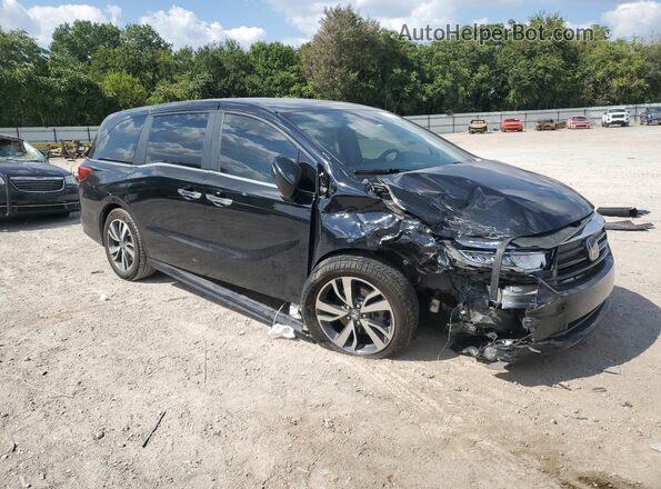 5FNRL6H86NB025117 2022 HONDA ODYSSEY Black წინა მარჯვენა