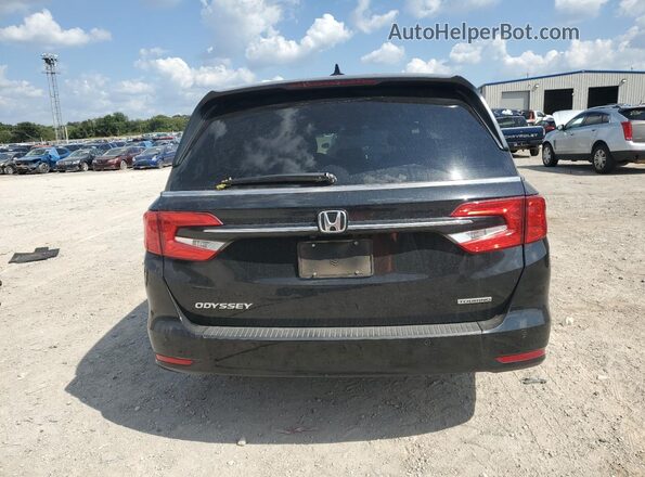 5FNRL6H86NB025117 2022 HONDA ODYSSEY Black უკანა ხედი