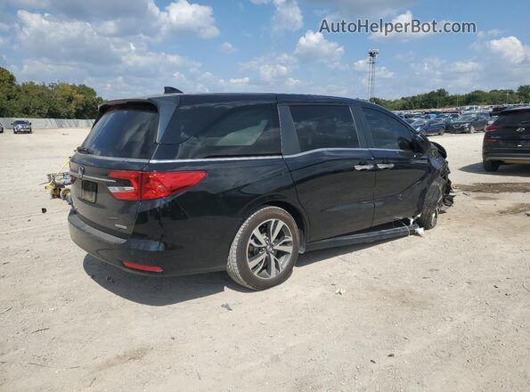 5FNRL6H86NB025117 2022 HONDA ODYSSEY Black უკანა მარჯვენა