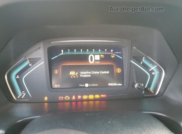 5FNRL6H86NB025117 2022 HONDA ODYSSEY Black ხელსაწყოთა პანელის ხედი