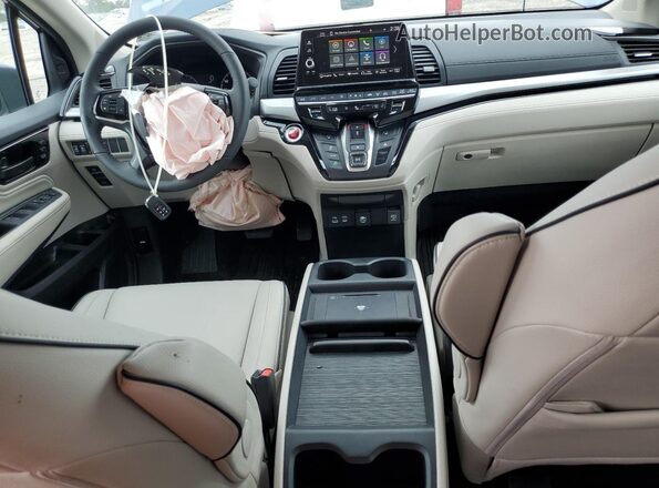 5FNRL6H86TB000148 2026 HONDA ODYSSEY Синий Вид панели приборов