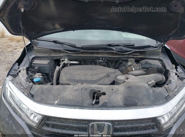 5FNRL6H88MB025960 2021 HONDA ODYSSEY Gray უკანა ხედი