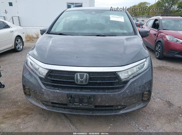 5FNRL6H88MB025960 2021 HONDA ODYSSEY Gray ხელსაწყოთა პანელის ხედი
