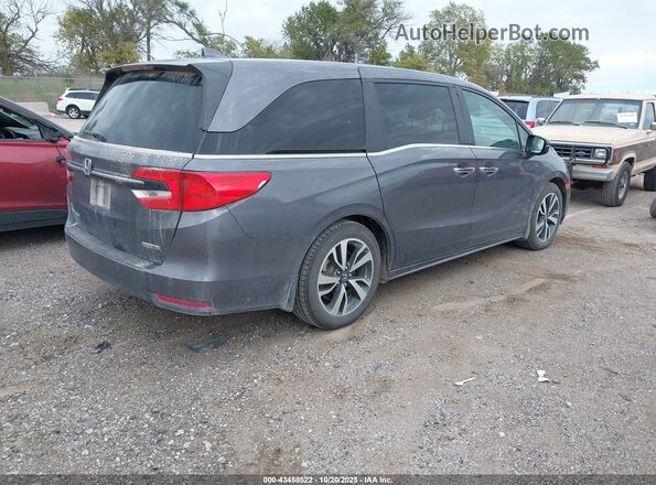5FNRL6H88MB025960 2021 HONDA ODYSSEY Gray უკანა მარჯვენა