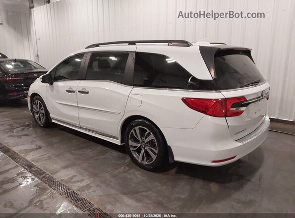 5FNRL6H88NB046826 2022 HONDA ODYSSEY White Trasero izquierdo