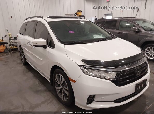 5FNRL6H88NB046826 2022 HONDA ODYSSEY White Vista frontal