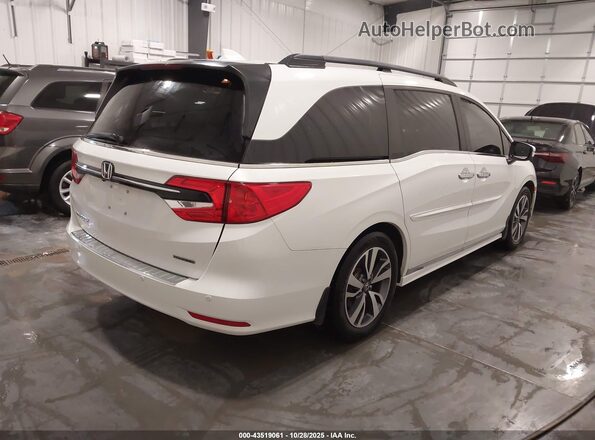 5FNRL6H88NB046826 2022 HONDA ODYSSEY White Trasero derecho