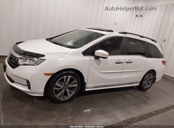 5FNRL6H88NB046826 2022 HONDA ODYSSEY White Vista interior de 360 grados