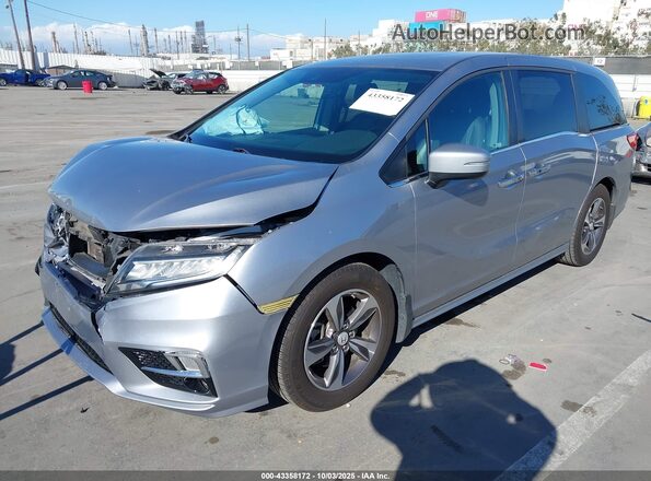 5FNRL6H89LB007207 2020 HONDA ODYSSEY Серый Передняя левая четверть