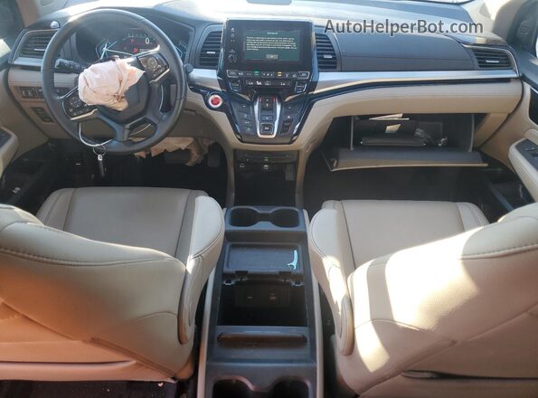 5FNRL6H89MB018239 2021 HONDA ODYSSEY White Widok deski rozdzielczej