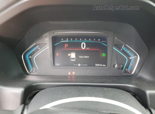 5FNRL6H89MB018239 2021 HONDA ODYSSEY White Widok zestawu wskaźników