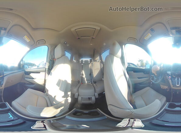 5FNRL6H89MB018239 2021 HONDA ODYSSEY White Widok wnętrza 360 stopni