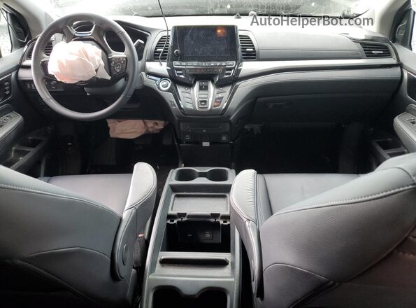 5FNRL6H89RB005708 2024 HONDA ODYSSEY Белый Вид панели приборов