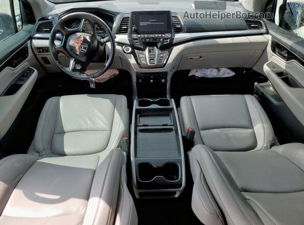 5FNRL6H89RB030298 2024 HONDA ODYSSEY Silver Dashboard view