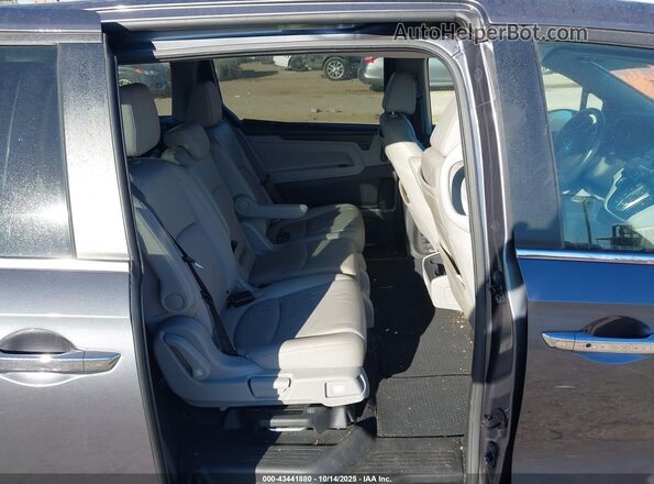 5FNRL6H8XPB074923 2023 HONDA ODYSSEY Gray Vista de la etiqueta del VIN