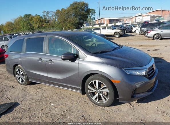5FNRL6H8XPB074923 2023 HONDA ODYSSEY Gray Vista del cuadro de instrumentos