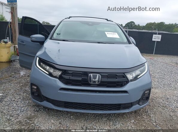 5FNRL6H8XSB031126 2025 HONDA ODYSSEY Blue ხელსაწყოთა პანელის ხედი