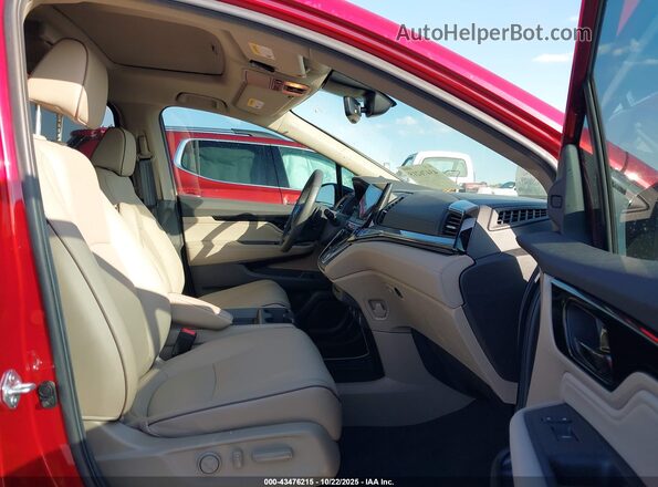 5FNRL6H90RB074067 2024 HONDA ODYSSEY Red წინა სალონის ხედი
